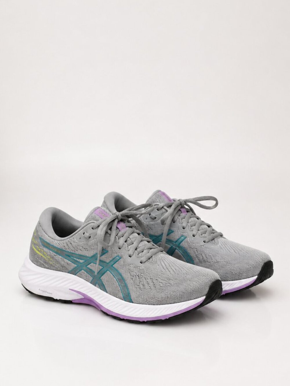 ASICS Gel Excite 9 Women's 7.5 Running Walking Shoes Gray Blue Green Sneakers